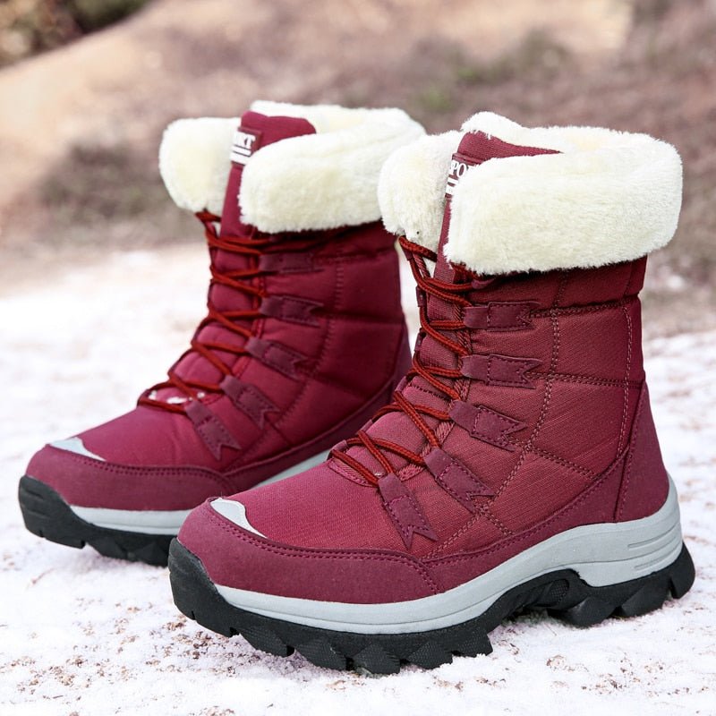 Quanda - Gefütterte Warme Schneestiefel für Frauen