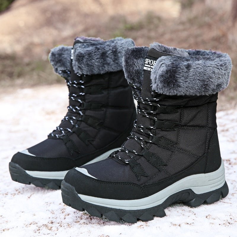 Quanda - Gefütterte Warme Schneestiefel für Frauen