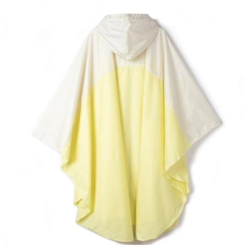 Zweifarbige Regenjacke für Damen