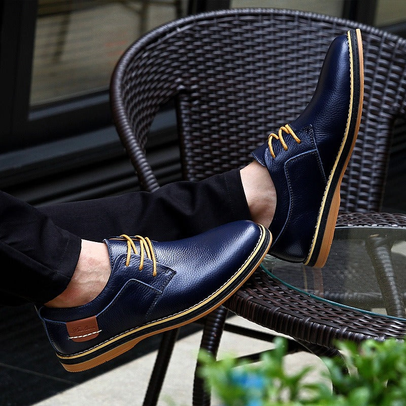 Erbyn - Hochwertige Herrenleder-Oxfordschuhe in verschiedenen Farben