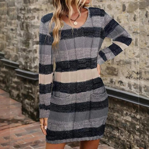 Lexie - Farbblock-Pullover