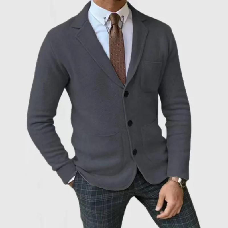 Joshua | Herren Freizeit Sakko | Strickjacke