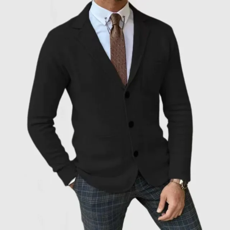 Joshua | Herren Freizeit Sakko | Strickjacke