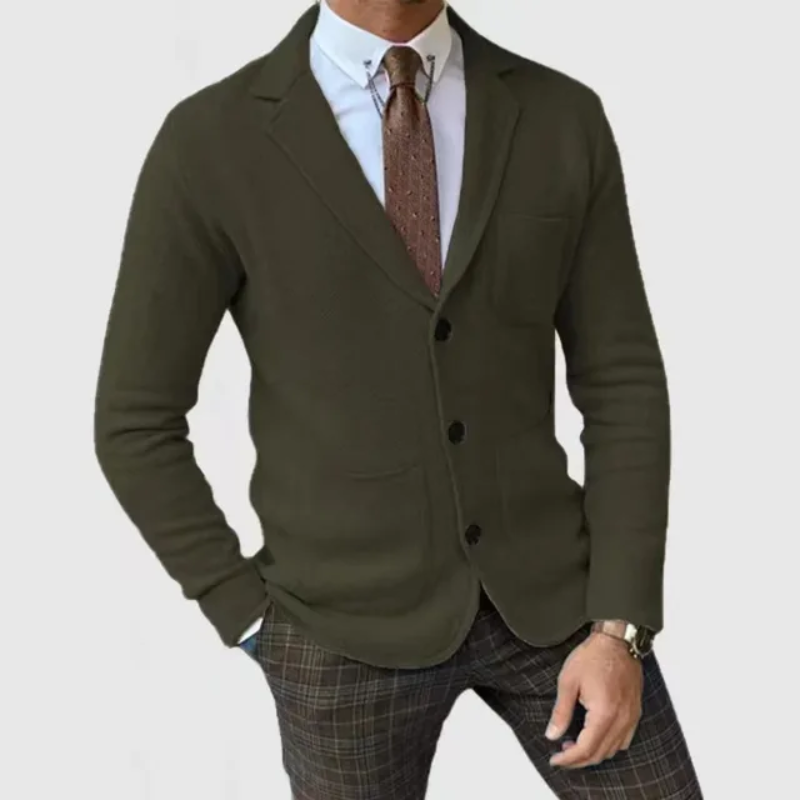 Joshua | Herren Freizeit Sakko | Strickjacke