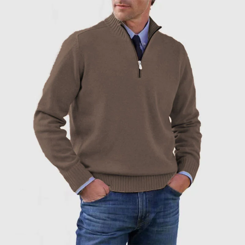 Lester | Herren Reißverschluss-Pullover | Sweatshirt