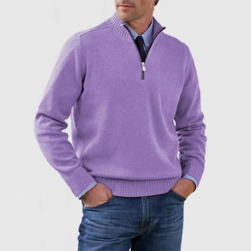 Lester | Herren Reißverschluss-Pullover | Sweatshirt