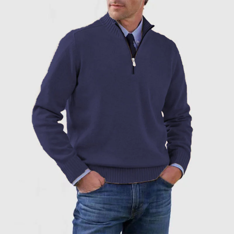 Lester | Herren Reißverschluss-Pullover | Sweatshirt