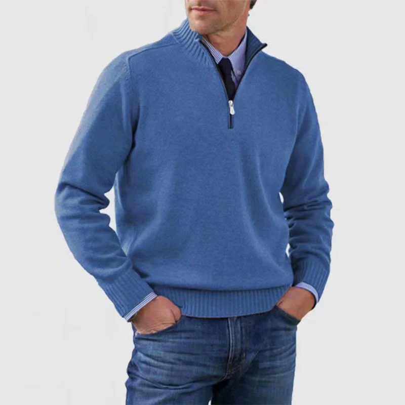 Lester | Herren Reißverschluss-Pullover | Sweatshirt