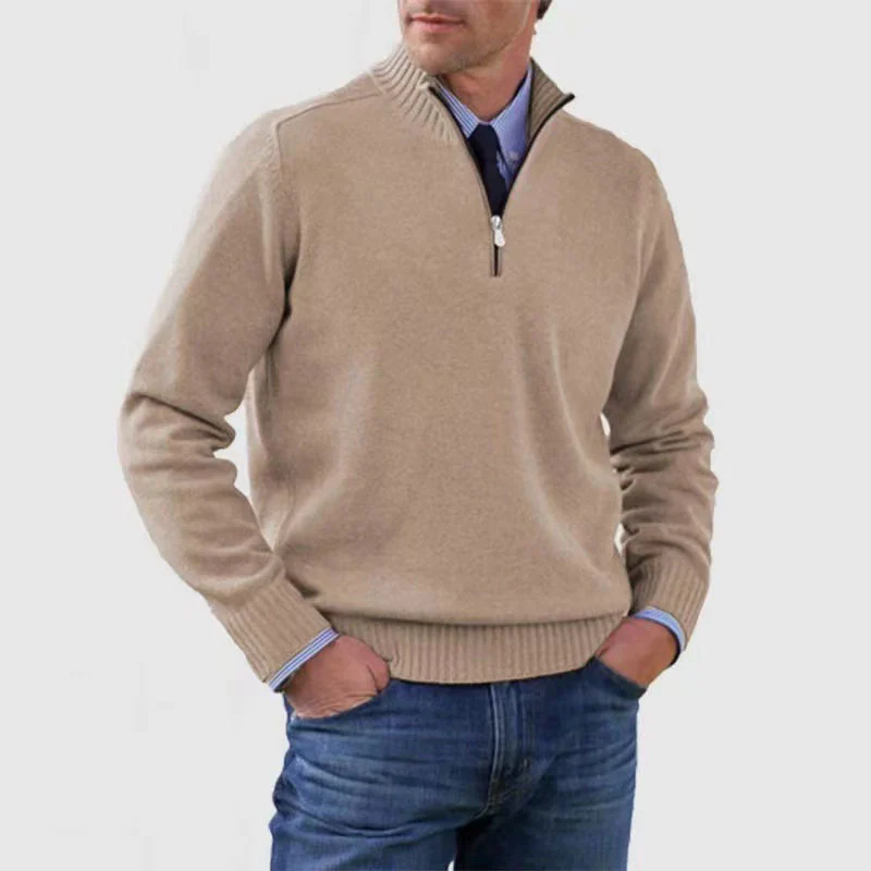 Lester | Herren Reißverschluss-Pullover | Sweatshirt