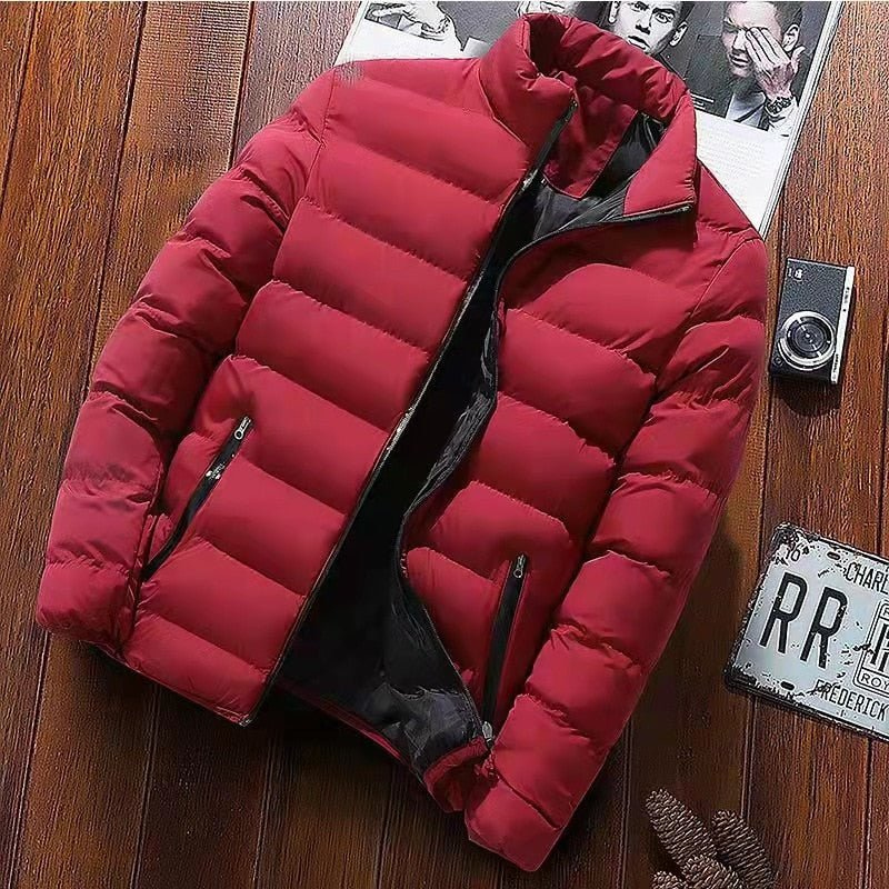 Nicholas | Steppjacke Herren Schwarz | Daunenjacke Winter