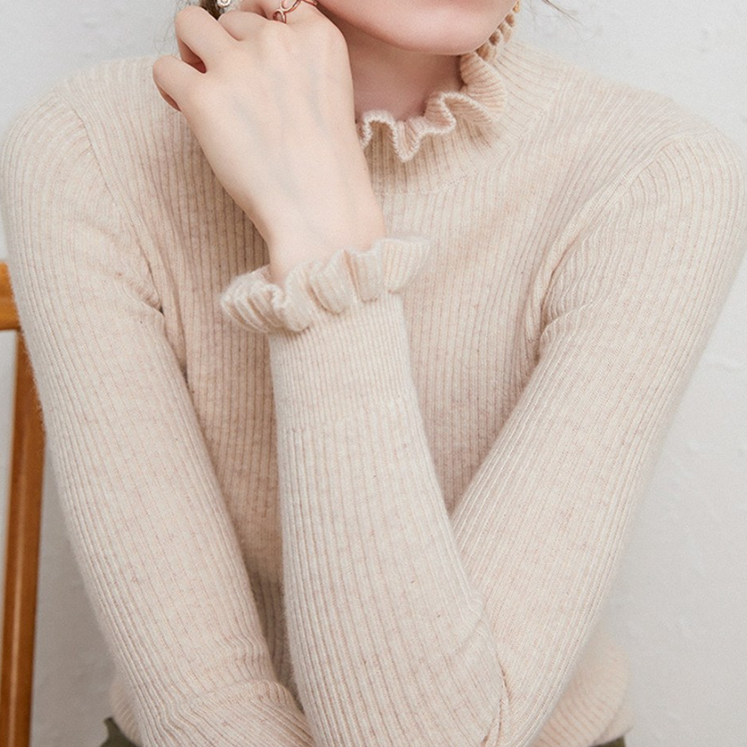 Lillian - Eleganter Baumwollpullover