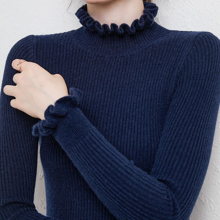 Lillian - Eleganter Baumwollpullover