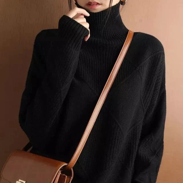 Warmer Rollkragenpullover: Stilvoll durch den Winter