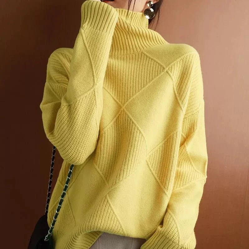 Warmer Rollkragenpullover: Stilvoll durch den Winter