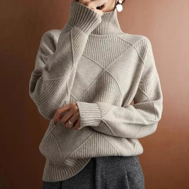 Warmer Rollkragenpullover: Stilvoll durch den Winter