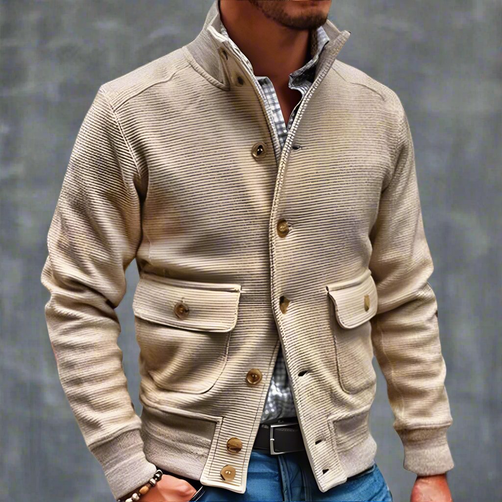 Raffinierte, bequeme, stilvolle Jacke für Herren