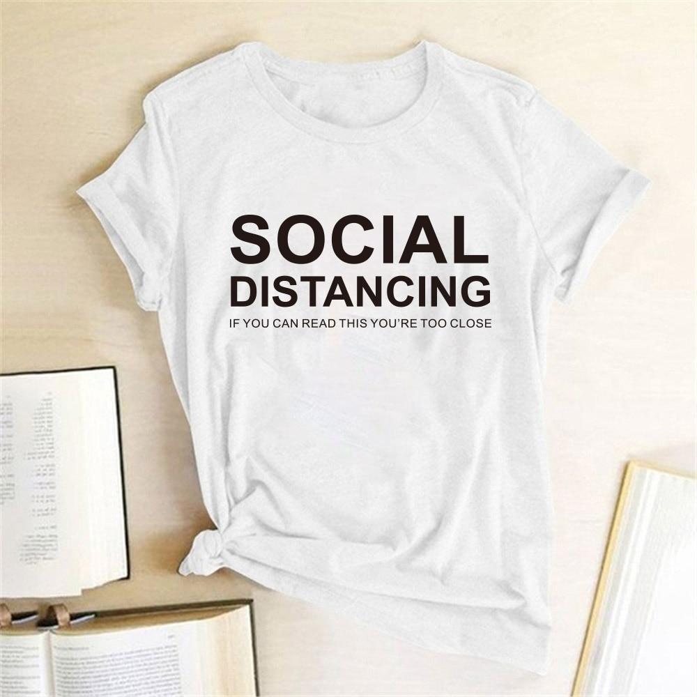 Basic Damen T-Shirt mit witzigem Aufdruck