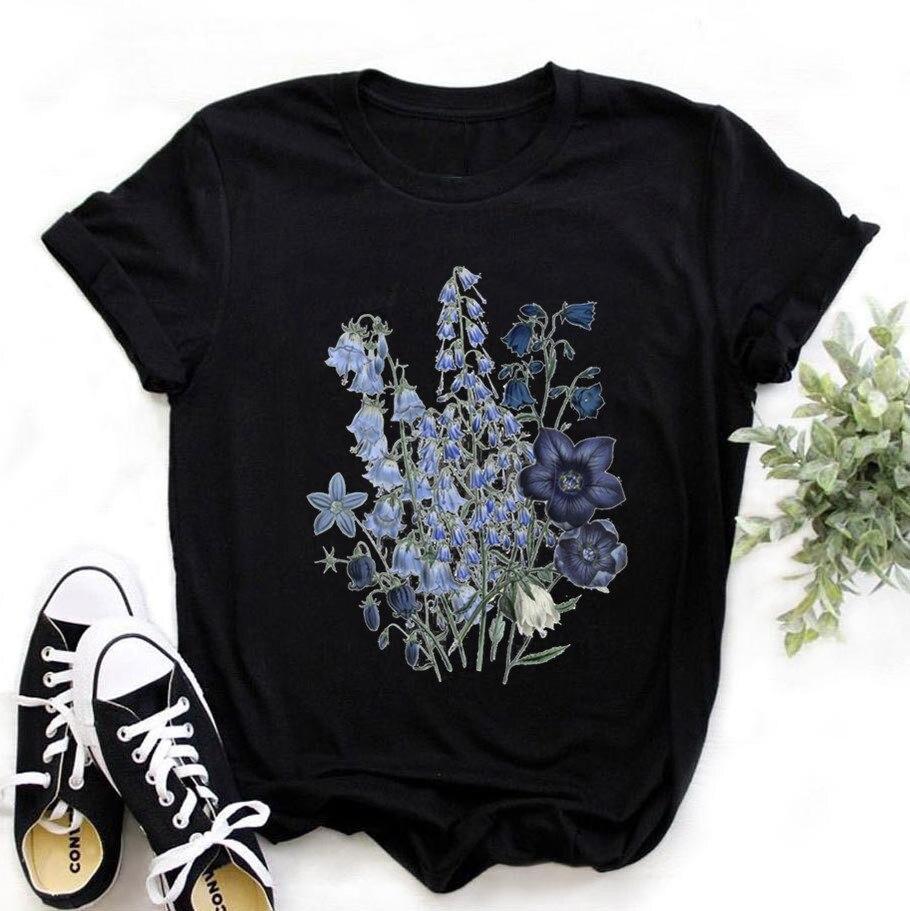 Damen-T-Shirt mit verschiedenen Aufdrucken