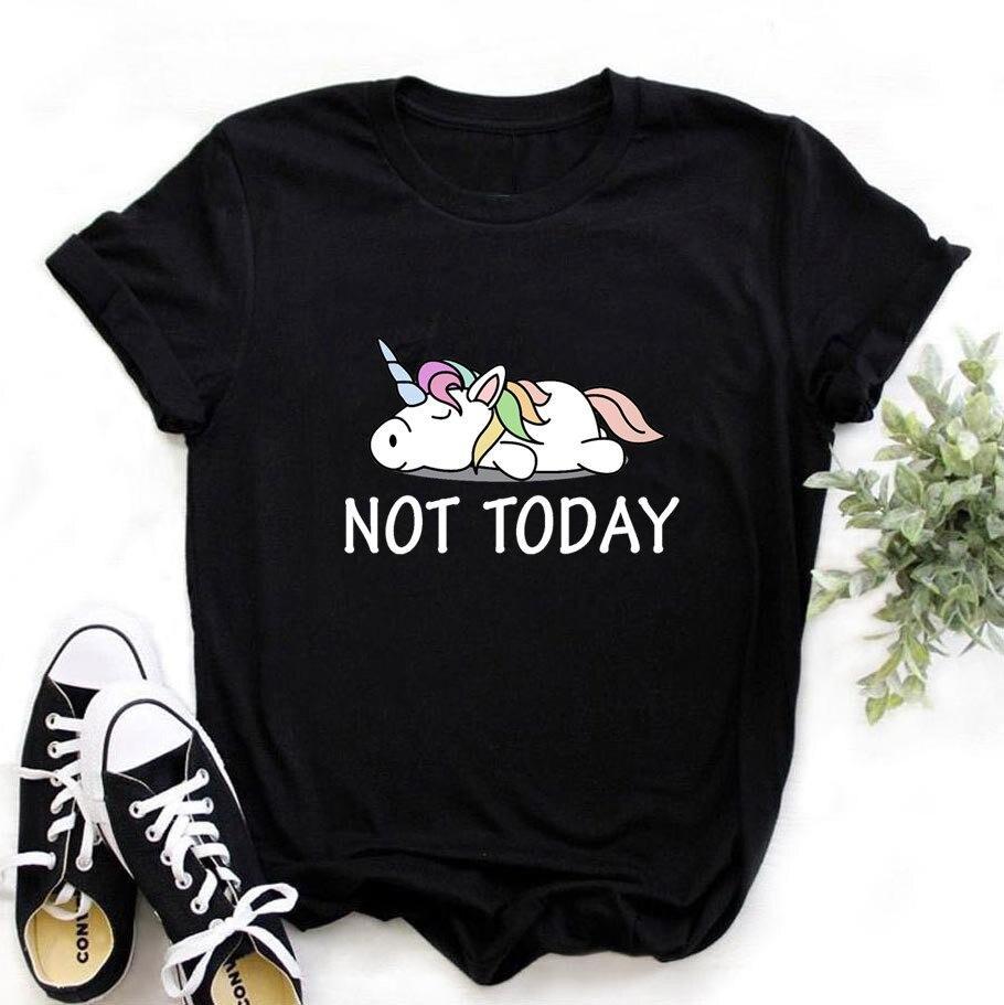 Damen-T-Shirt mit verschiedenen Aufdrucken