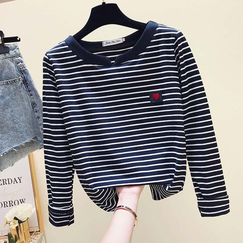 Langarm-T-Shirt für Damen mit süßen Details