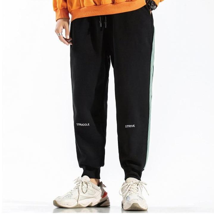Zweifarbige Herren-Jogginghose