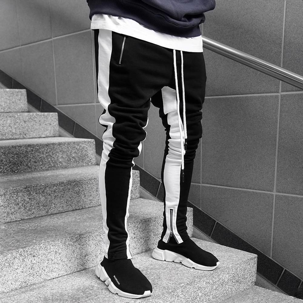 Zweifarbige Jogginghose für Herren
