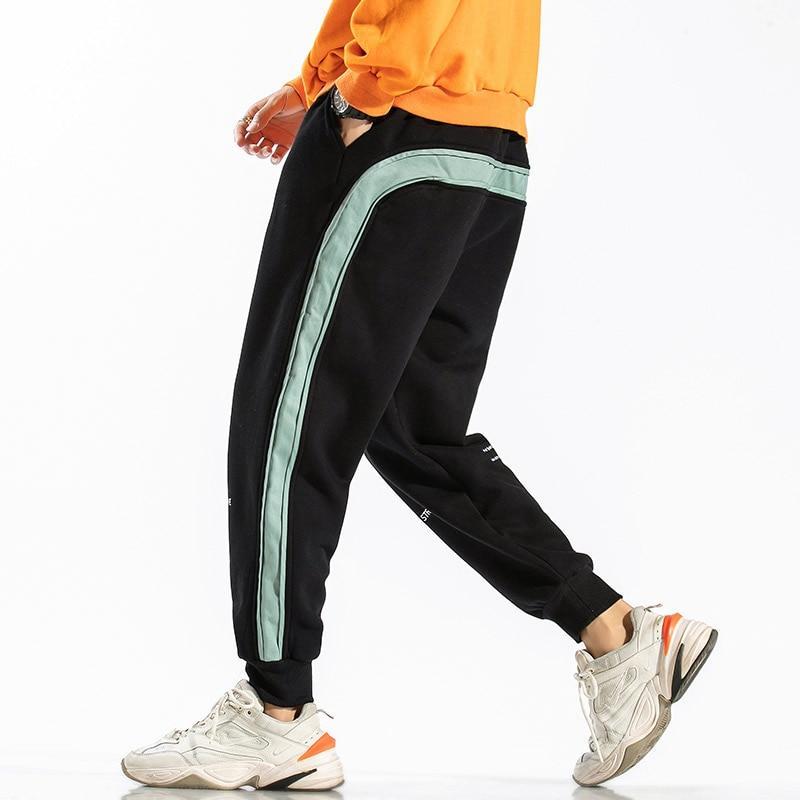 Zweifarbige Herren-Jogginghose