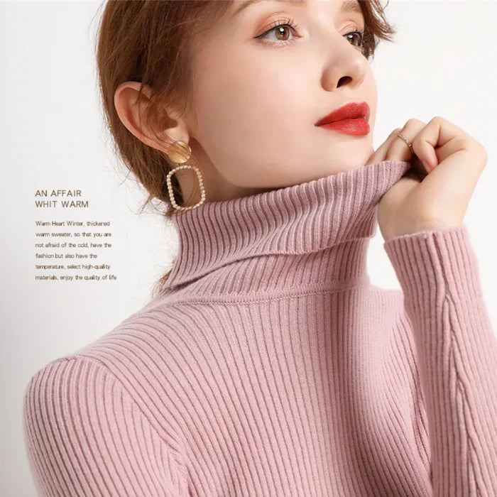 Berthe - Kaschmir-Rollkragenpullover