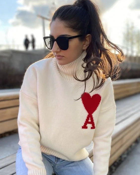 Lucy - Eleganter Wollpullover