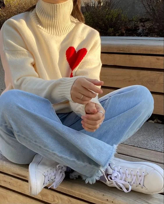 Lucy - Eleganter Wollpullover