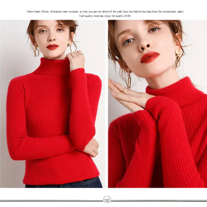 Berthe - Kaschmir-Rollkragenpullover