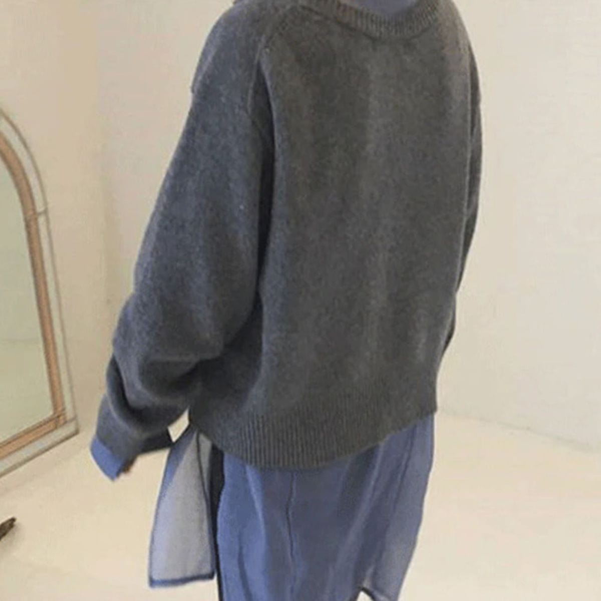 Emilia | Bequeme Kaschmirjacke mit Knopfdetails