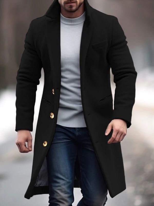 Anton | Bequemer Wintermantel für Herren