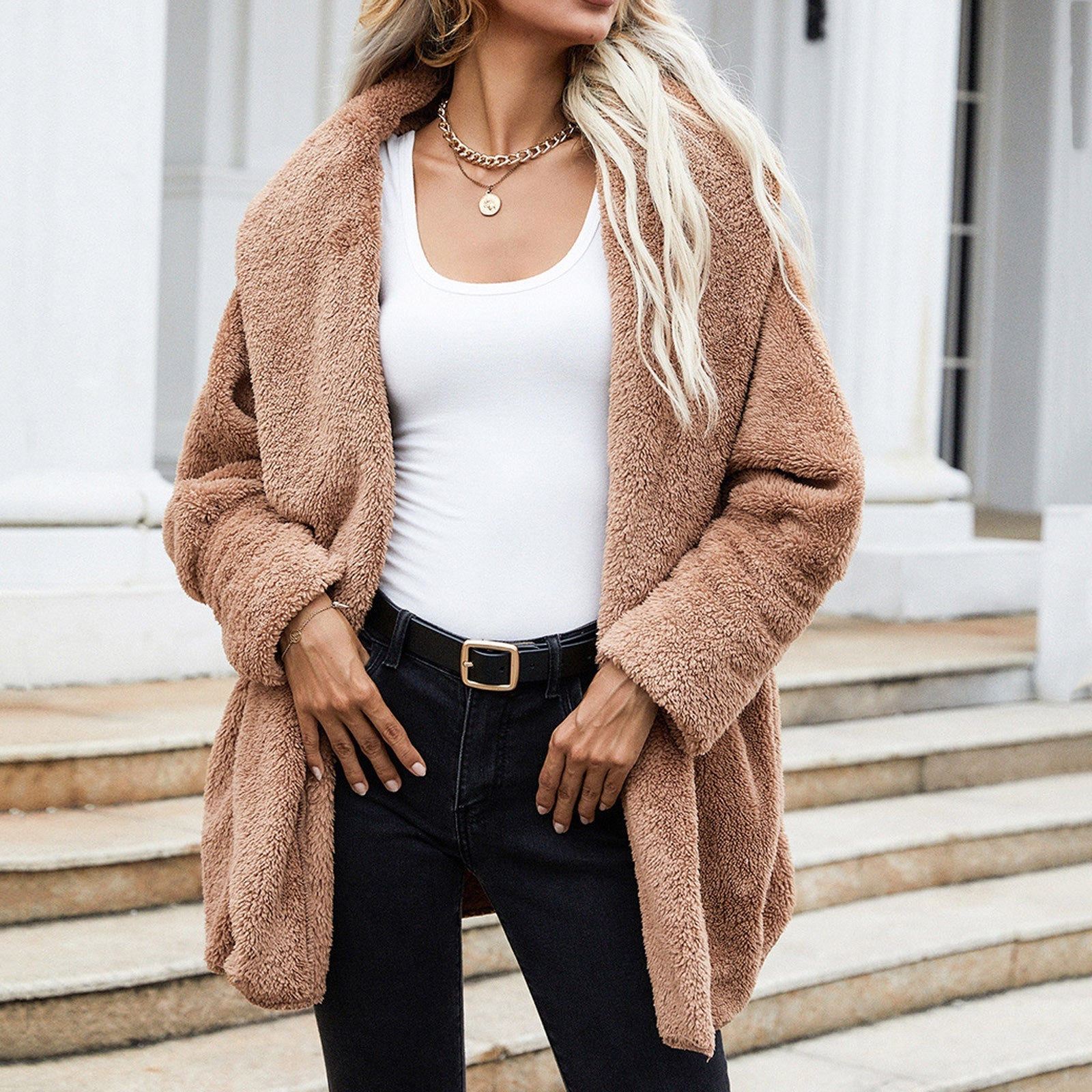 Lillymoda | Emily – stylischer Pelzmantel