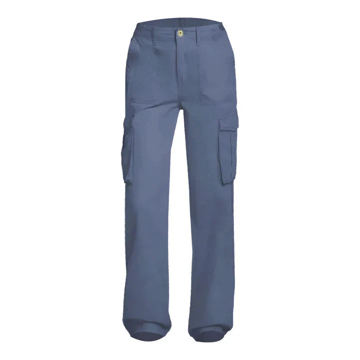 Saraha - Damen Cargohose mit gerader Passform