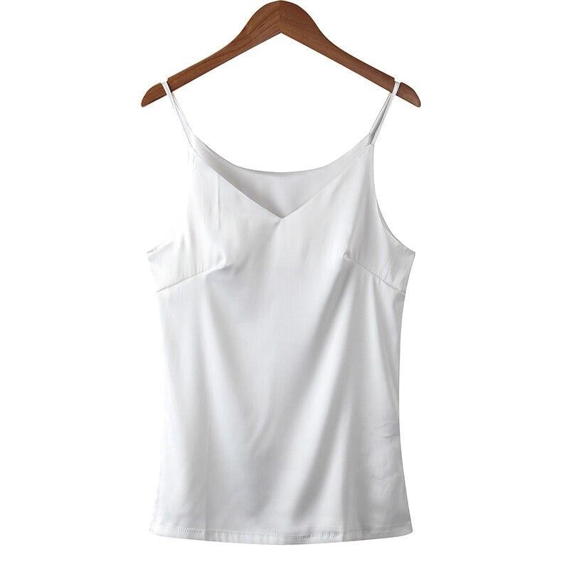 Einfarbiges Tanktop für Damen