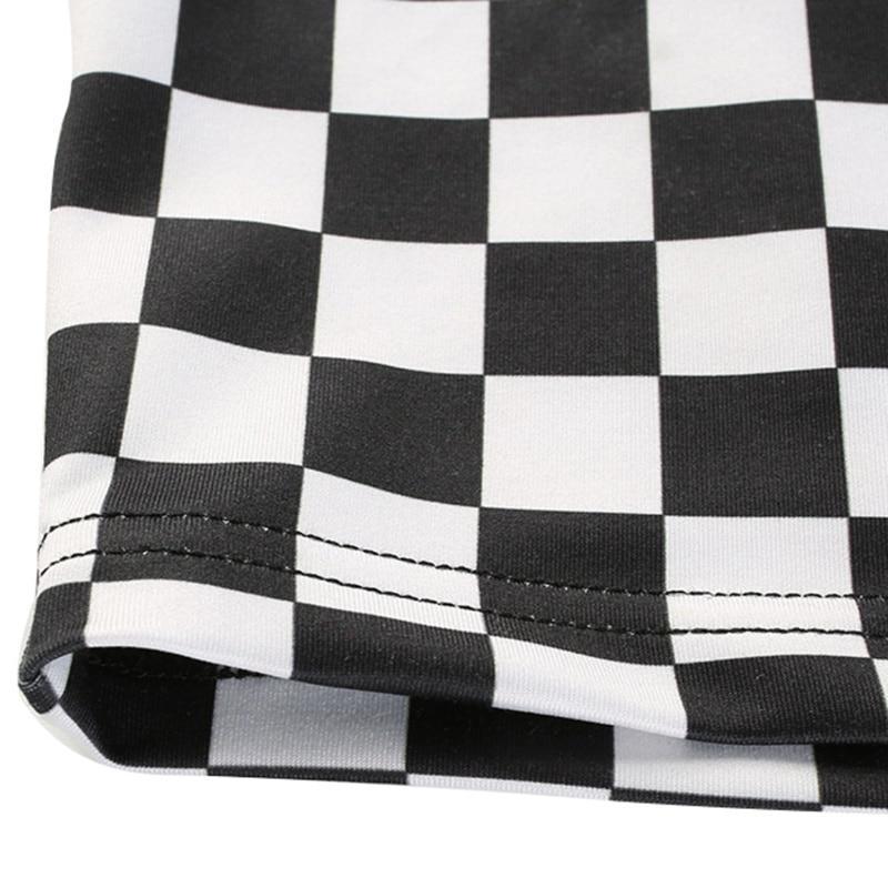 Kariertes Tanktop für Damen