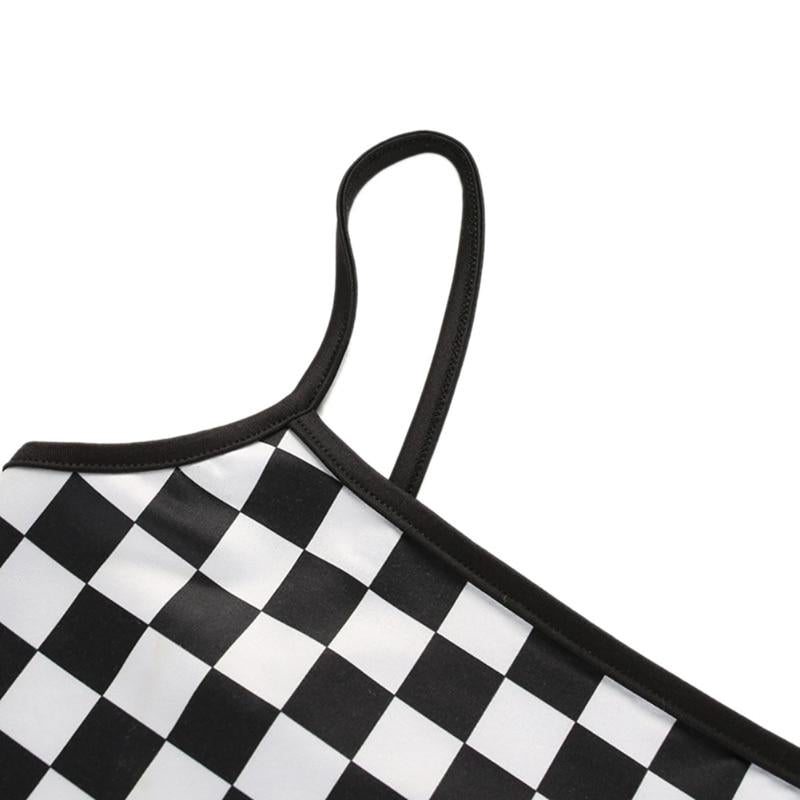 Kariertes Tanktop für Damen