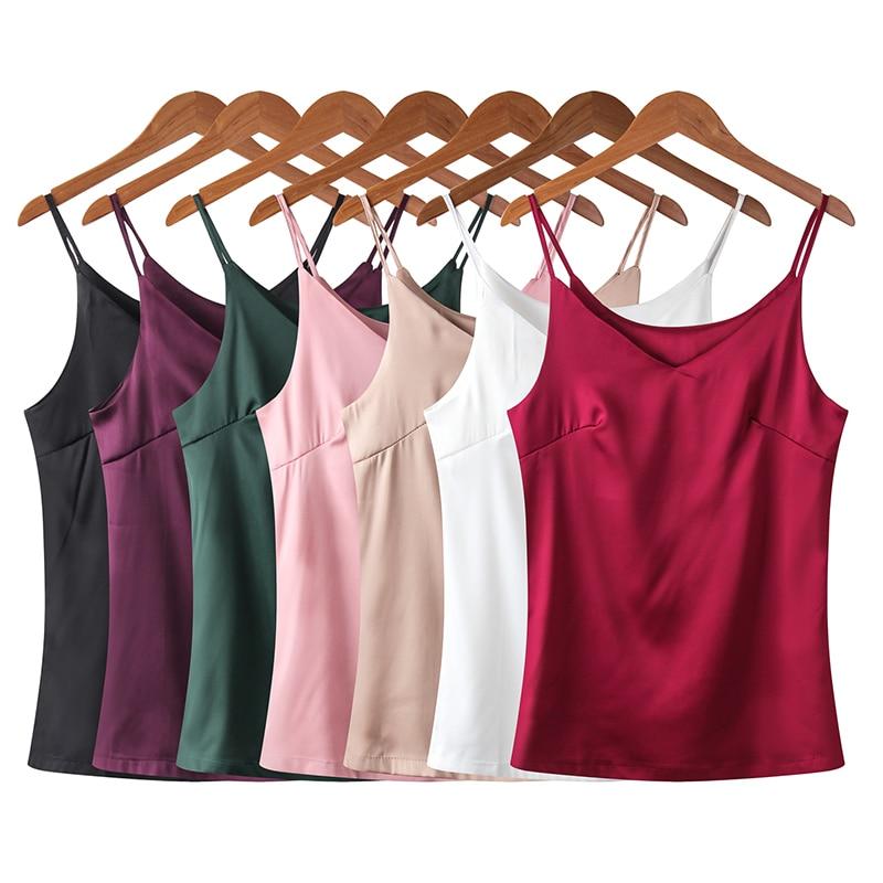 Einfarbiges Tanktop für Damen