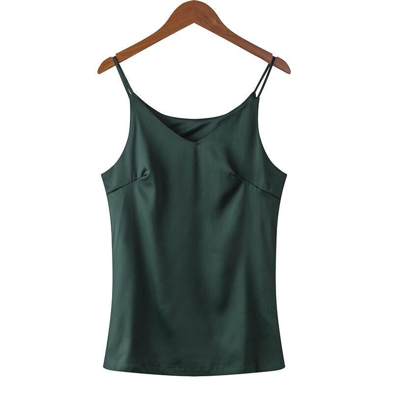 Einfarbiges Tanktop für Damen