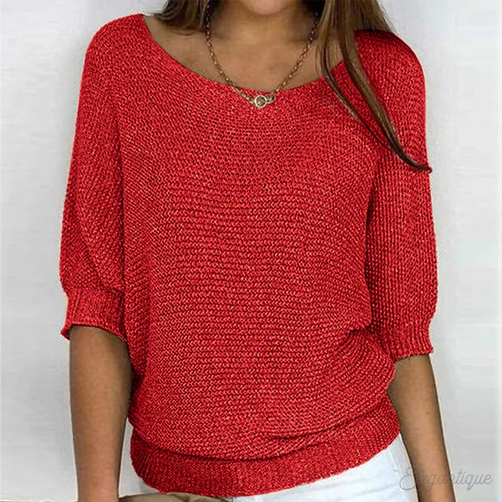 Lisbet - Eleganter Pullover Sommer Brise