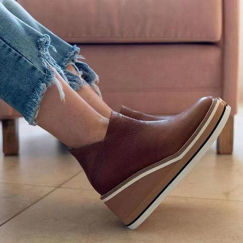 Lillymoda | Alyssa - Stylische Retro-Stiefeletten