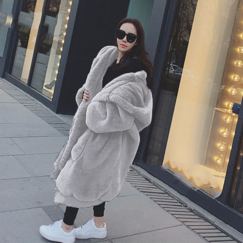Lillymoda | Cora - Bequeme Winterjacke aus Kunstfell