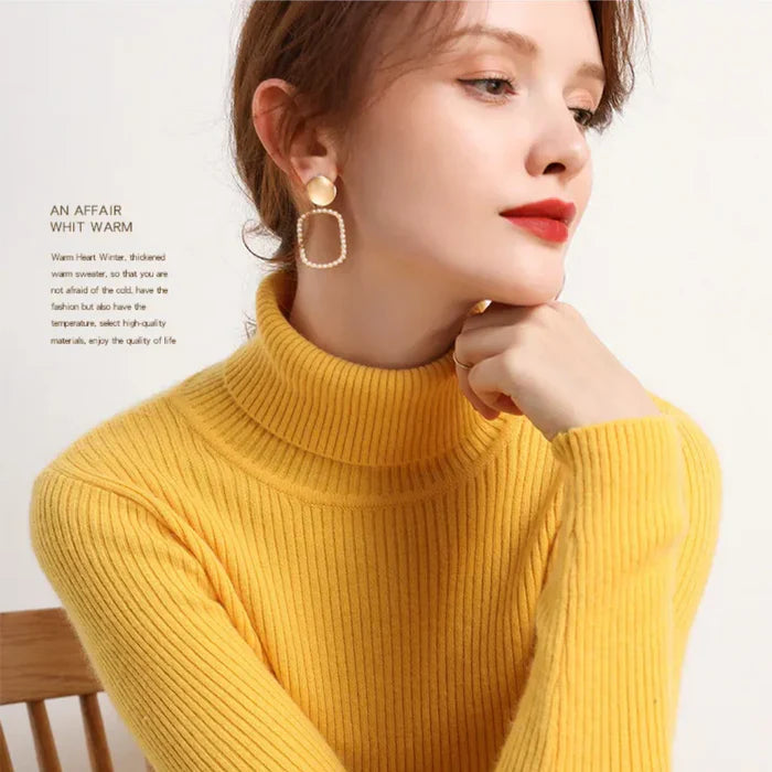 Berthe - Kaschmir-Rollkragenpullover