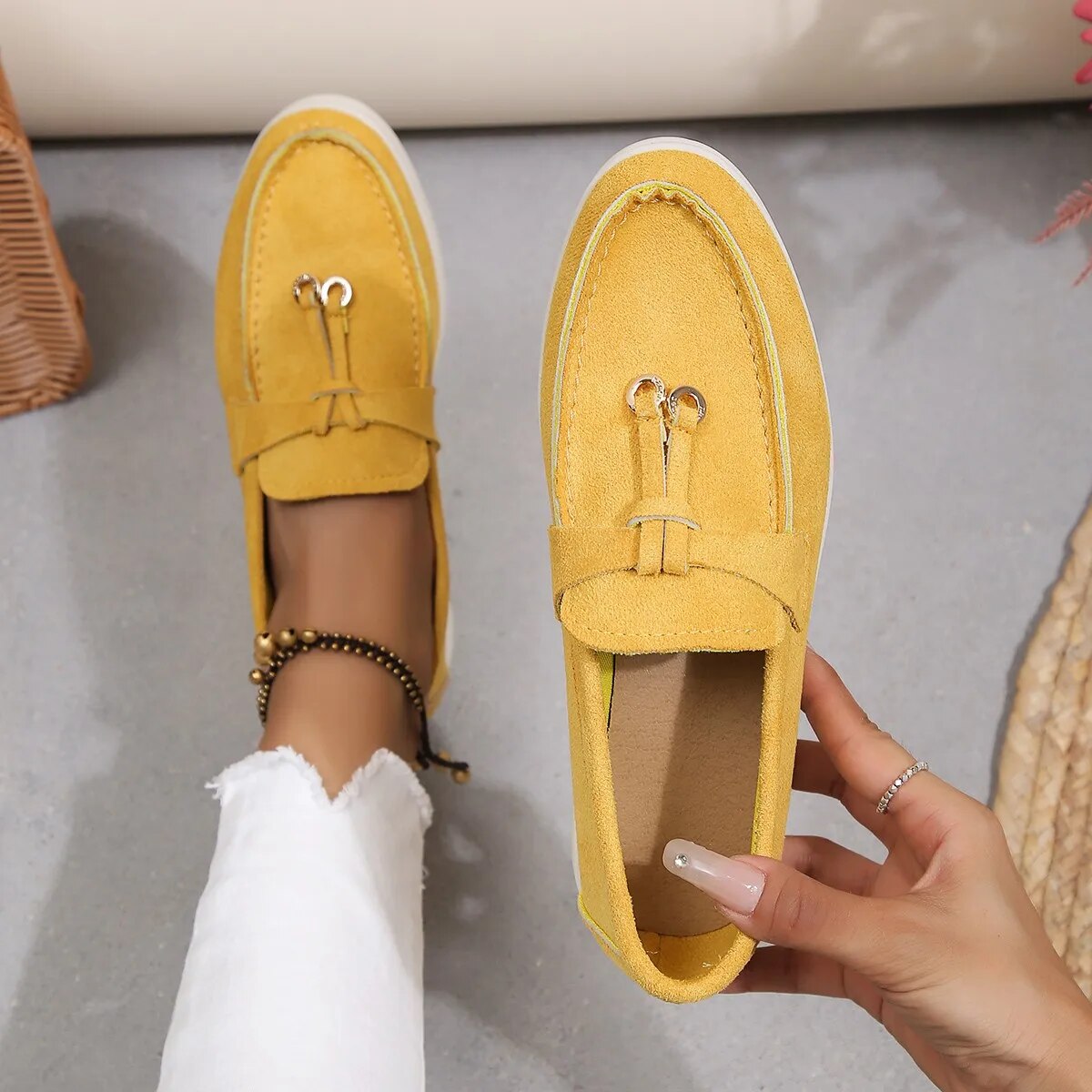 Stilvolle Loafer | Hausschuhe Frauen