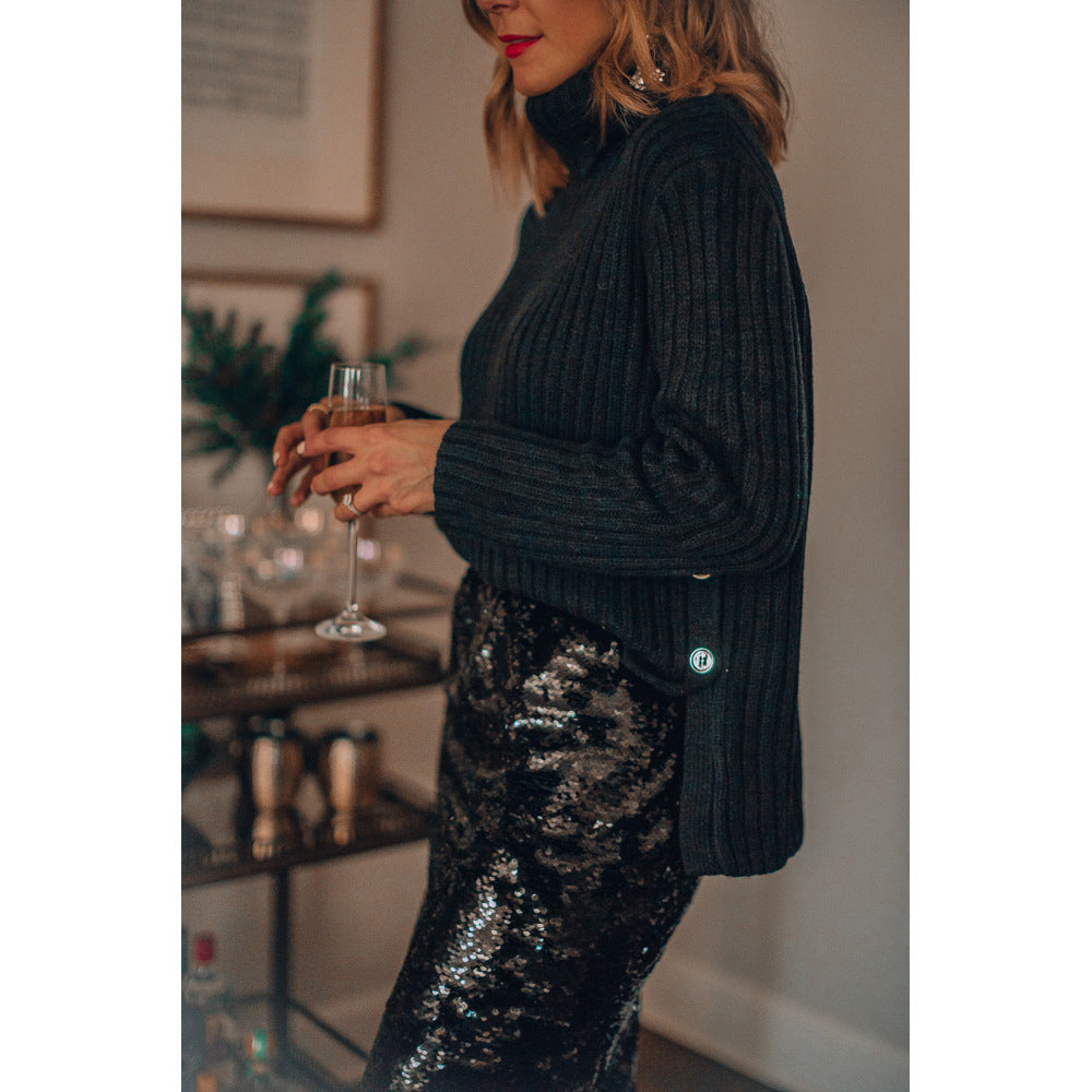 Lillymoda |  Victoria - Modisches Glitzerkleid
