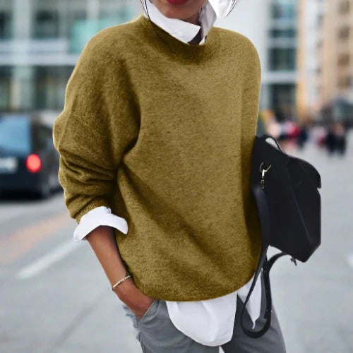 Waltraud - Weicher warmer Damenpullover