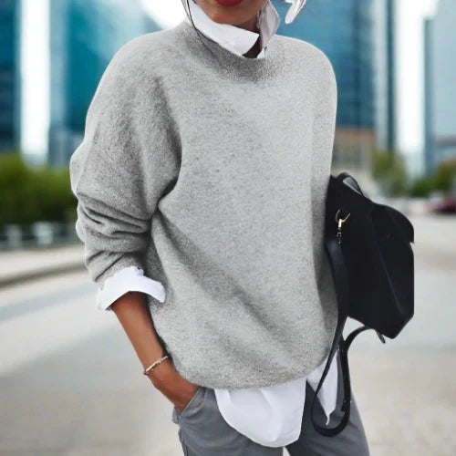 Waltraud - Weicher warmer Damenpullover