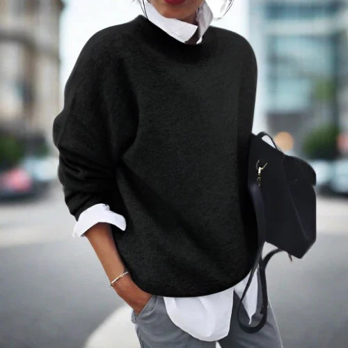 Waltraud - Weicher warmer Damenpullover