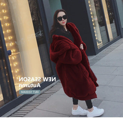Lillymoda | Cora - Bequeme Winterjacke aus Kunstfell